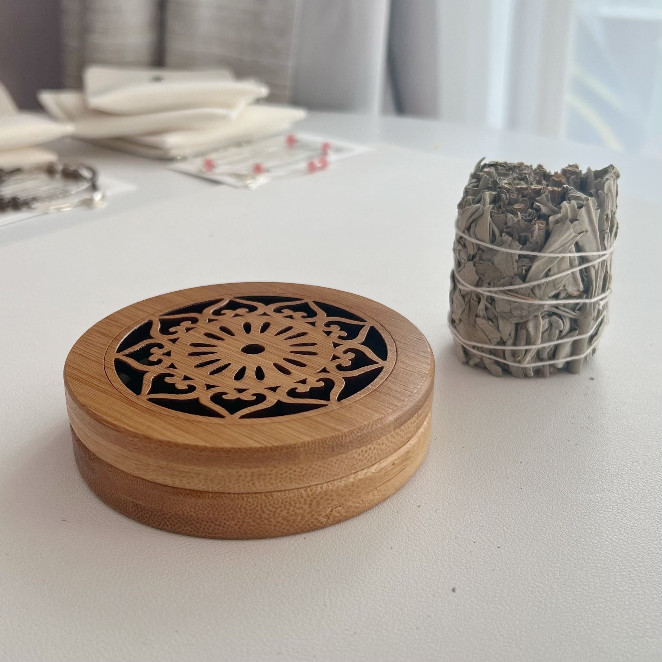 Crystal Purification Set - Lotus Flower