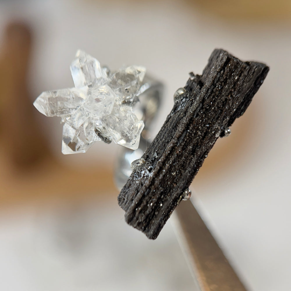 Mystery Box - Natural Crystal Stone Design Ring No.5
