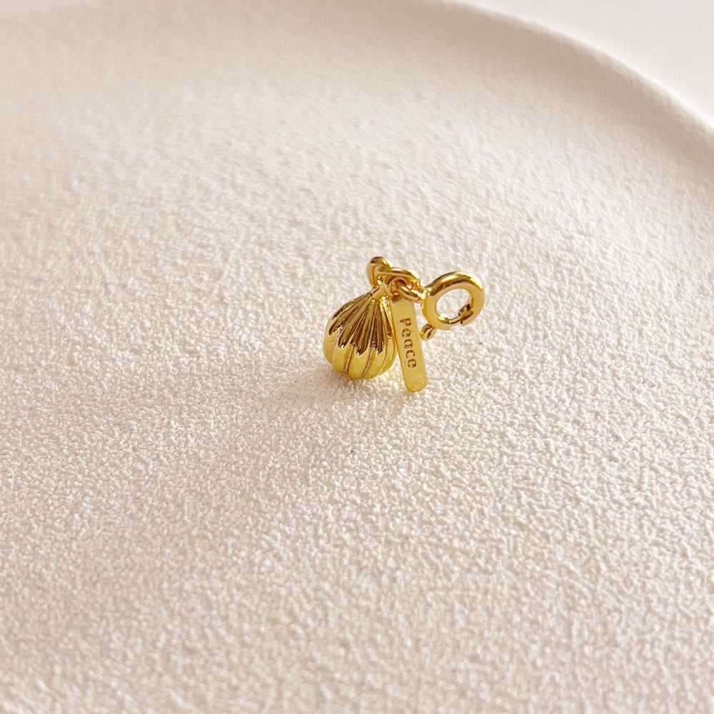 Golden Color Charms Food and Fruit Theme
