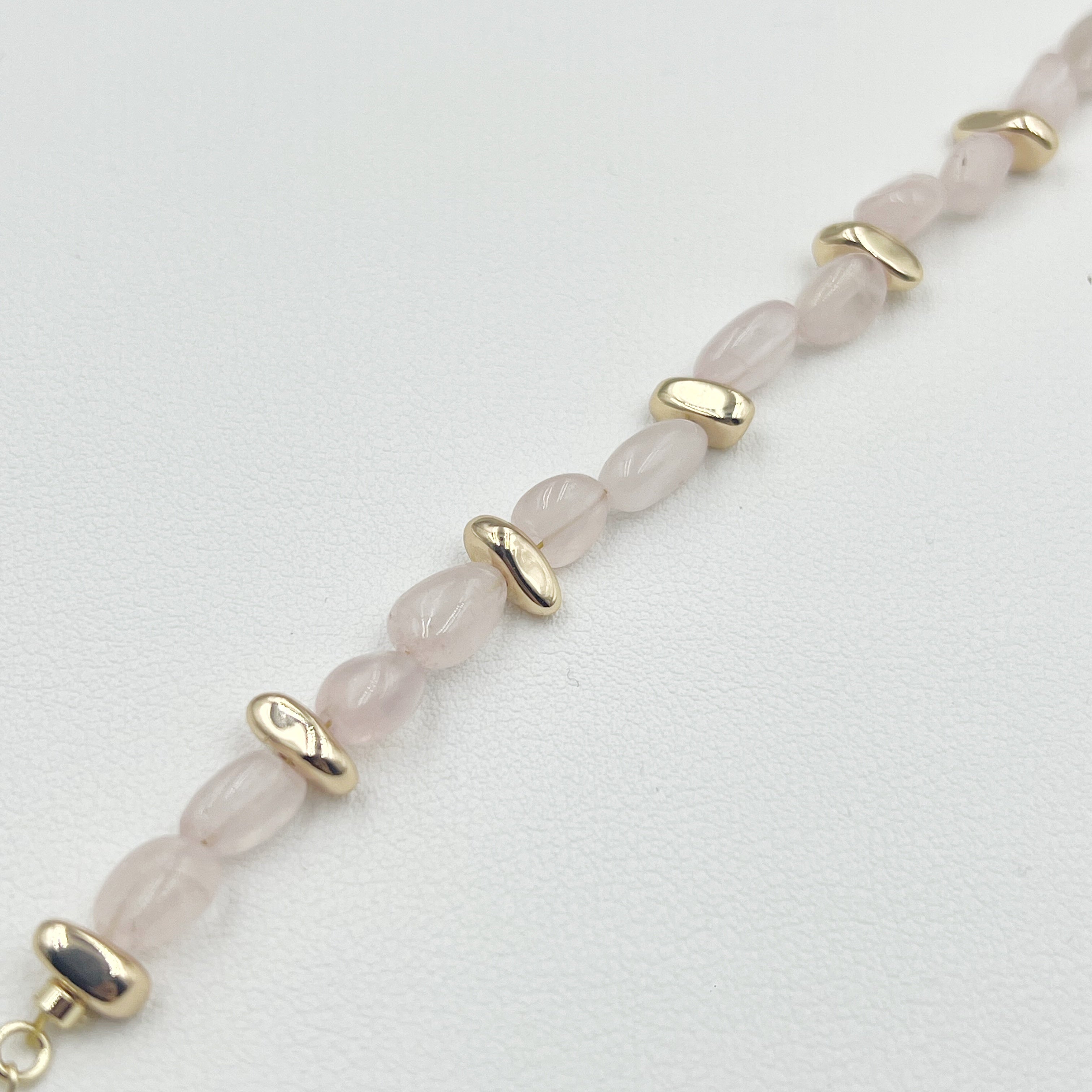 Enchanted Forest Rose Quartz Romance bracelet