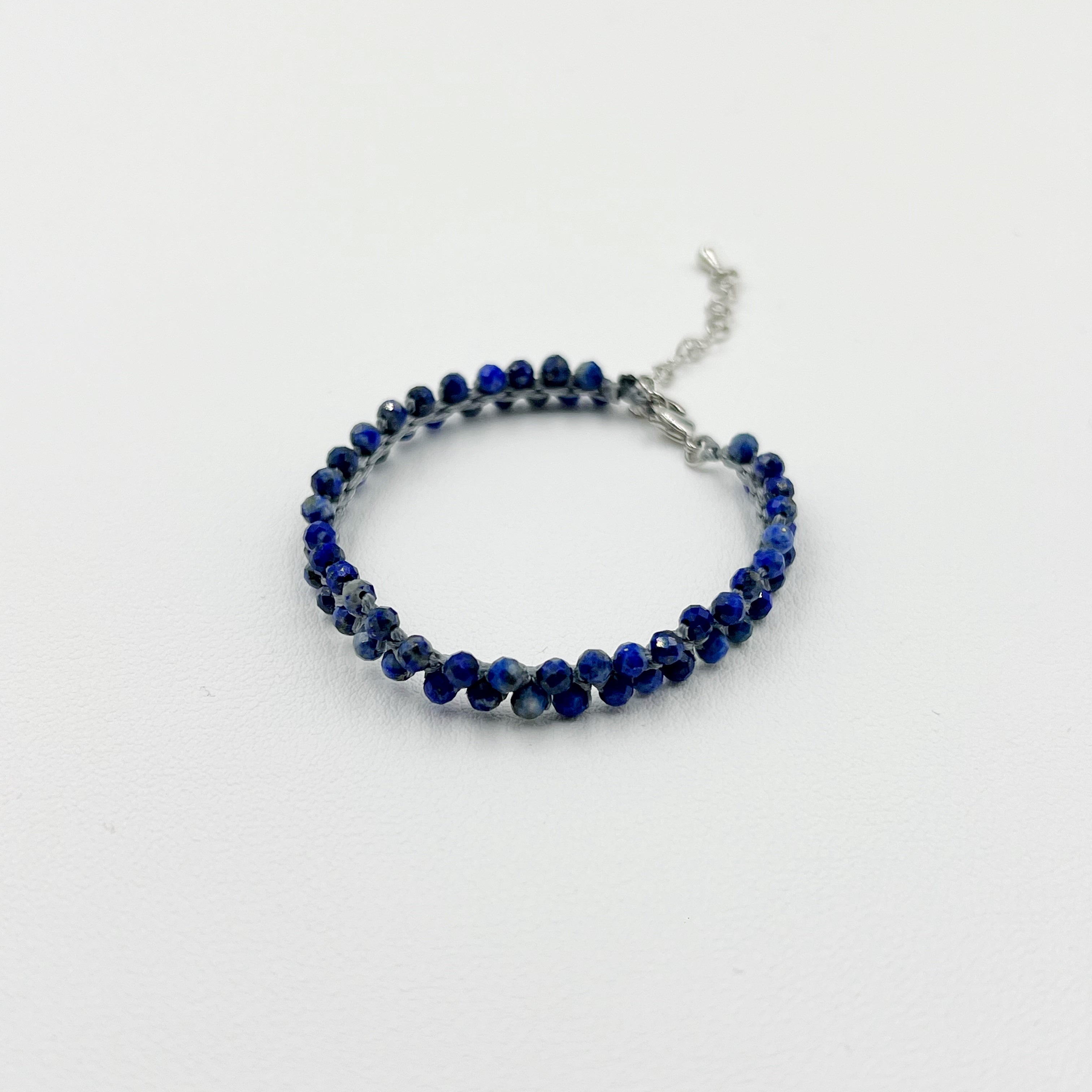 Natural Forest Lapis Lazuli Bracelet