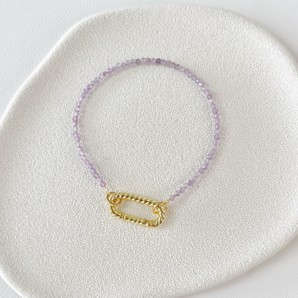 My Zodiac Virgo Amethyst brecelet