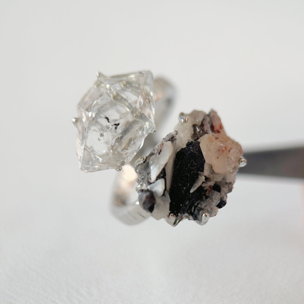 Mystery Box - Natural Crystal Stone Design Ring No.6