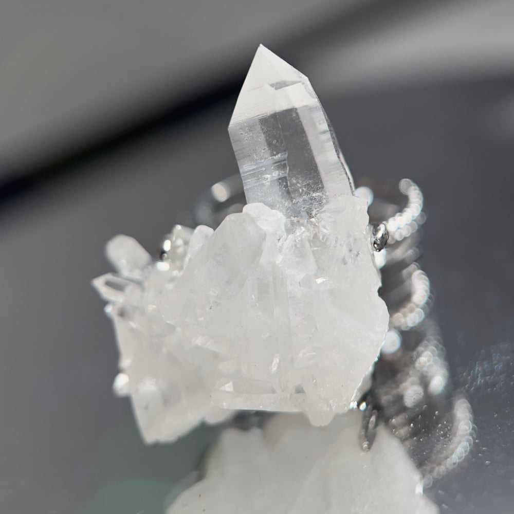 Mystery Box - Natural Crystal Stone Design Ring No.11