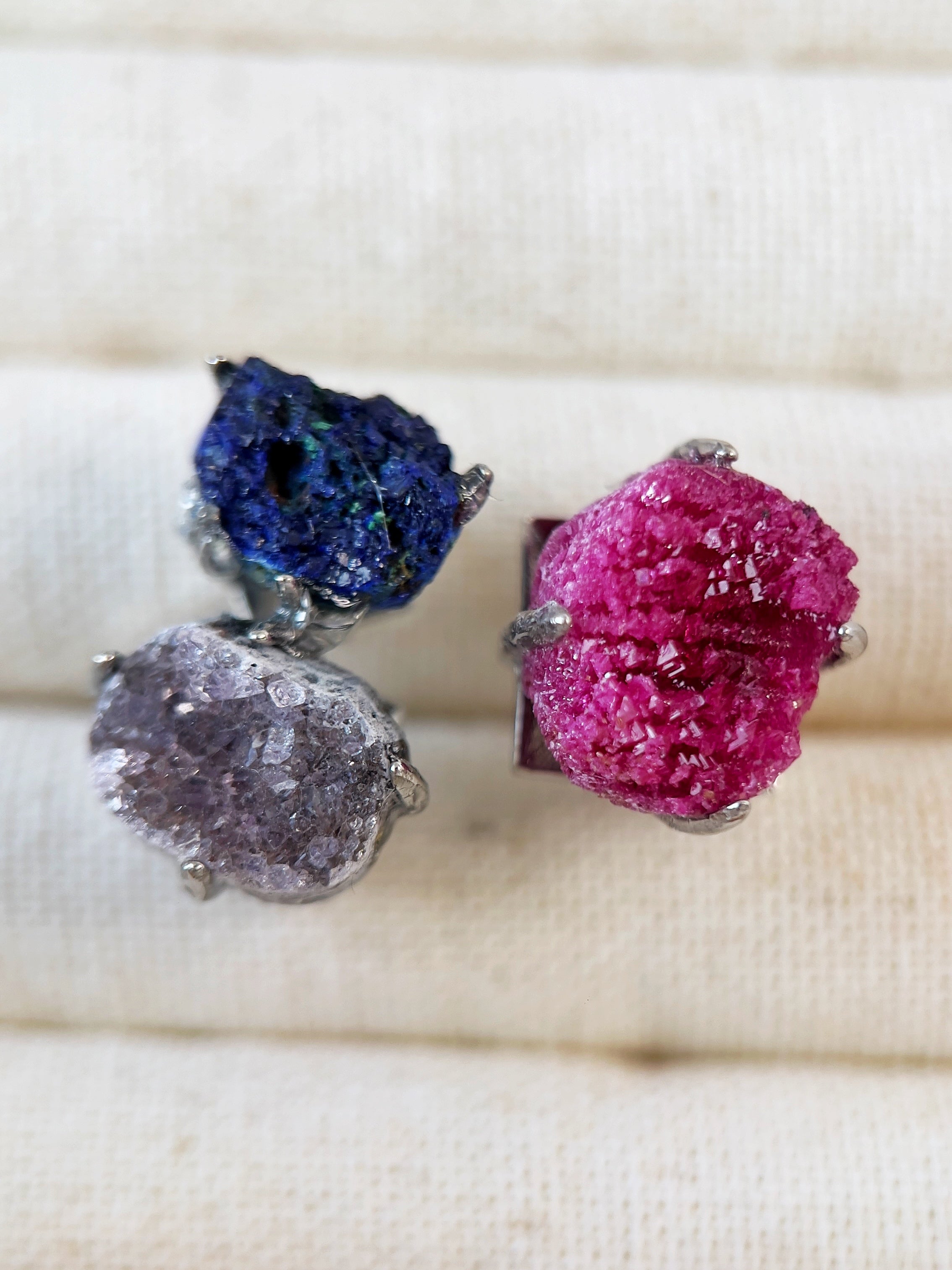 Mystery Box - Natural Crystal Stone Design Ring No.4