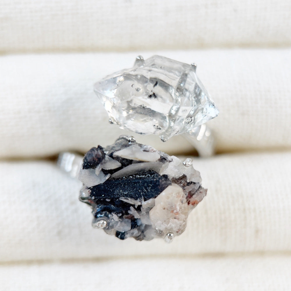 Mystery Box - Natural Crystal Stone Design Ring No.6