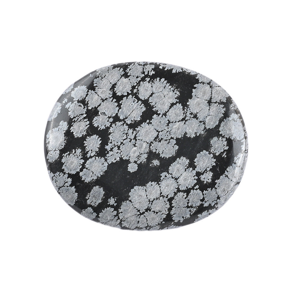 Crystal Lucky Charm Snowflake Obsidian