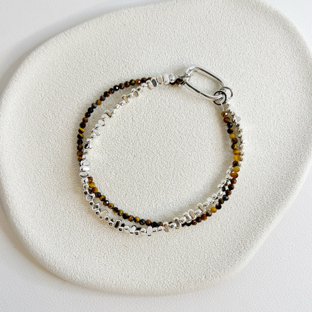 Mix and Match Stackable Bracelet Beads Rectan (Charm and Clasp separated)