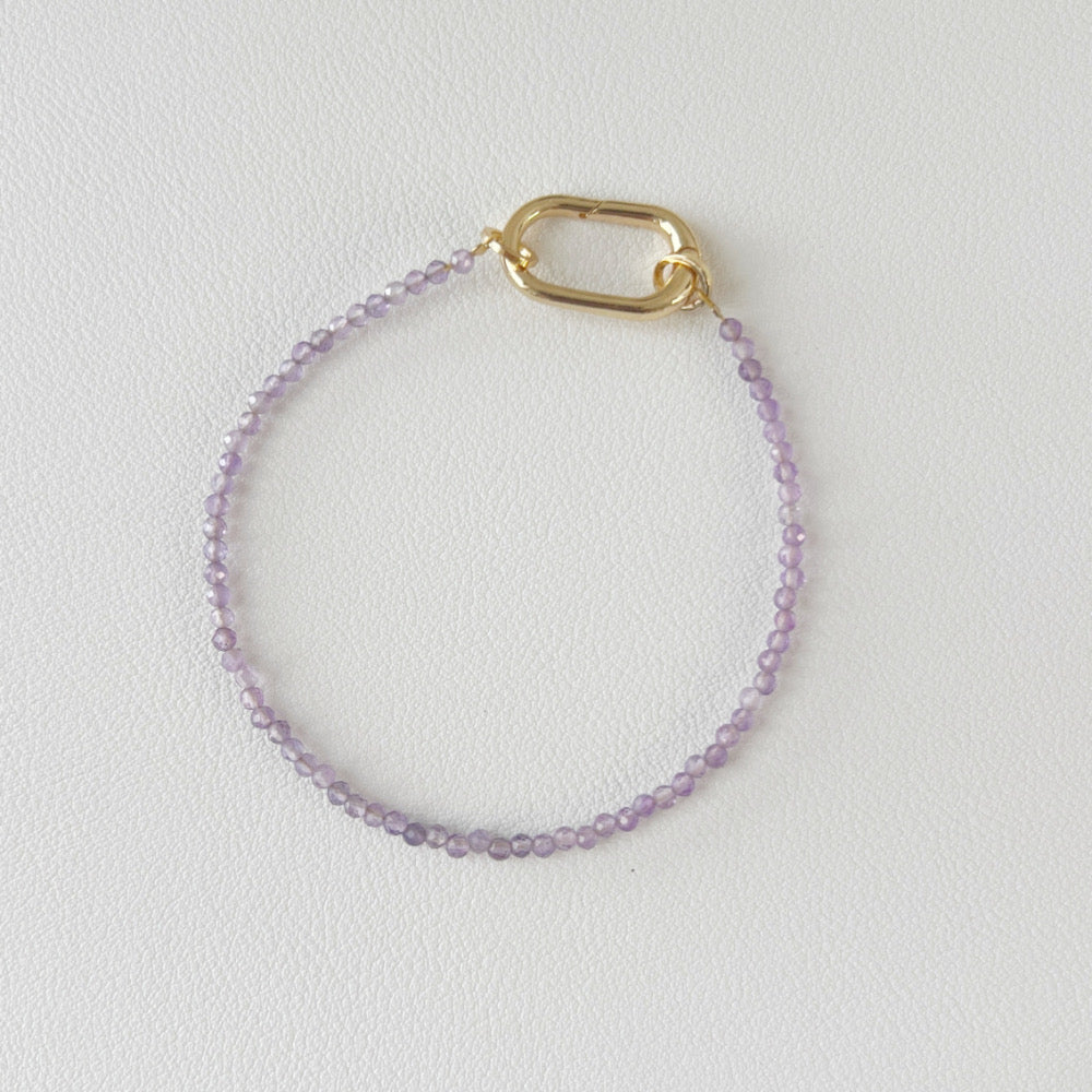 My Zodiac Virgo Amethyst brecelet
