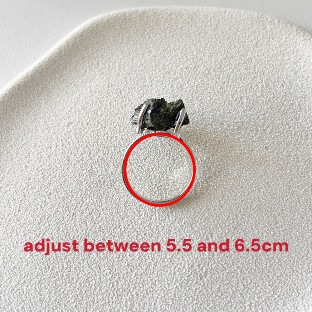Mystery Box - Natural Crystal Stone Design Ring No.14